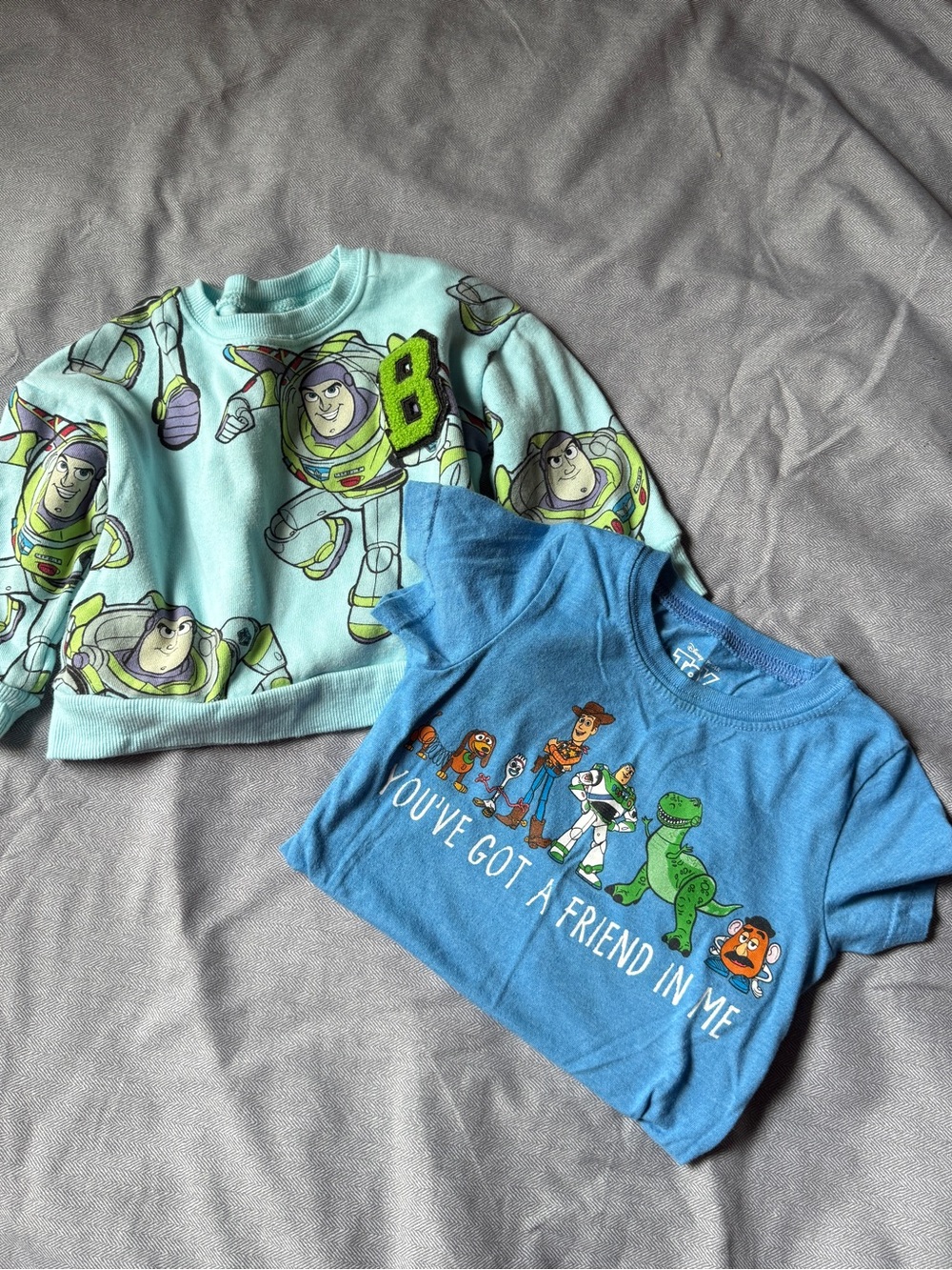 Disney Toy  Story- Sweatshirt & Tee Bundle - 12MO